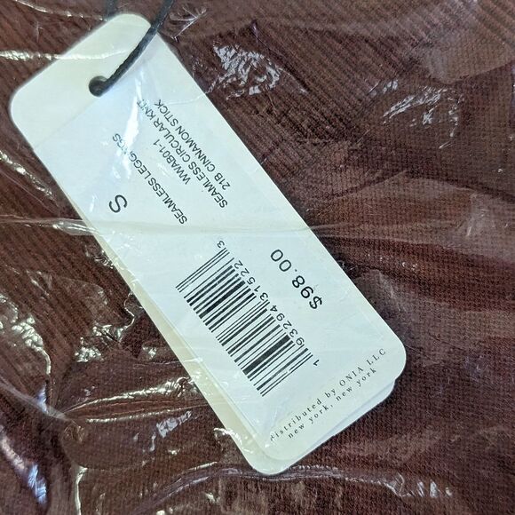 WeWoreWhat Active Seamless Circular Knit Leggings in Cinnamon Stick NWT Sz S - Picture 11 of 12
